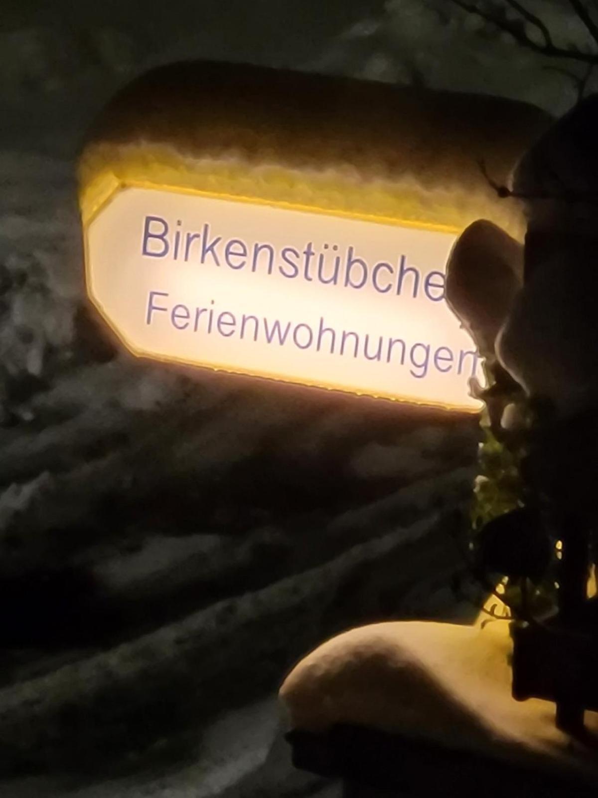 Birkenstuebchen Appartement Lautenthal Buitenkant foto
